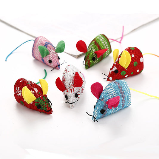 Jouet Souris de Noël pour Chat