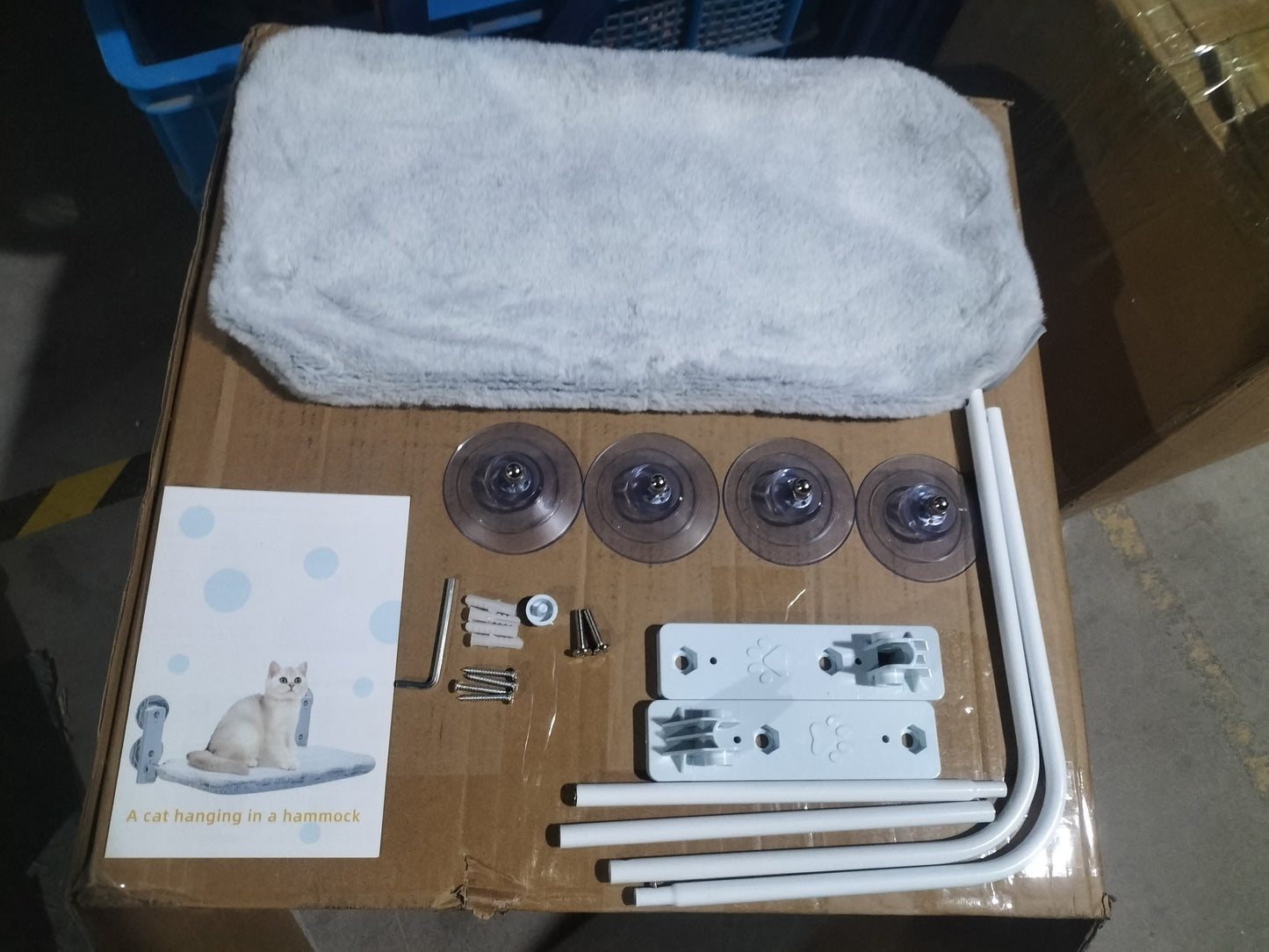 Hamac pour Chat à Ventouse pour Balcon