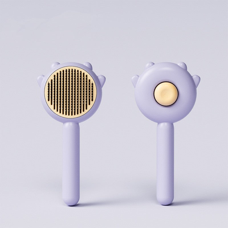 Brosse de Toilettage pour Chats – Peigne Magique Anti-Poils avec Massage Doux – Outil de Nettoyage et Démêlant Professionnel