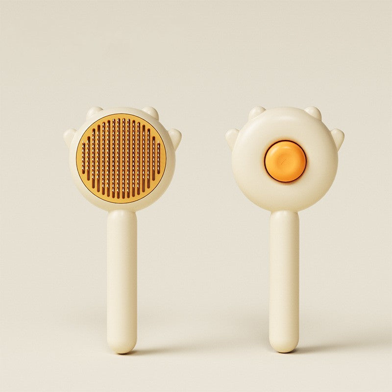 Brosse de Toilettage pour Chats – Peigne Magique Anti-Poils avec Massage Doux – Outil de Nettoyage et Démêlant Professionnel