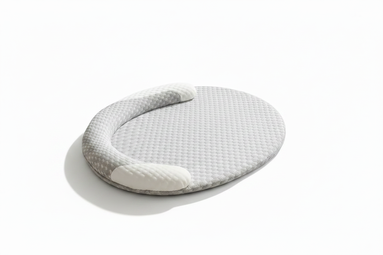 Tapis Rafraîchissant Chat & Chien – Mousse Mémoire & Coussin Cervical