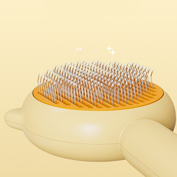 Brosse de Toilettage pour Chats – Peigne Magique Anti-Poils avec Massage Doux – Outil de Nettoyage et Démêlant Professionnel