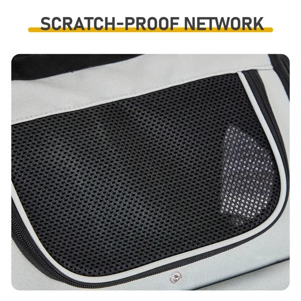 Sac à Dos de Transport pour Chat et Chien - Extensible avec Mesh Respirant