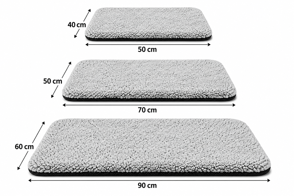 Tapis thermique lavable pour chat et chien