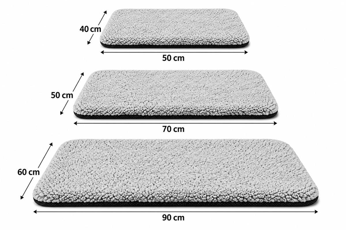 Tapis thermique lavable pour chat et chien
