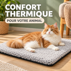 Tapis thermique lavable pour chat et chien