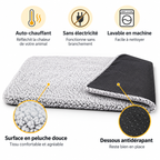 Tapis thermique lavable pour chat et chien
