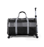 Sac de Transport Chariot XL pour Chat et Chien – Pliable, Roulettes Amovibles