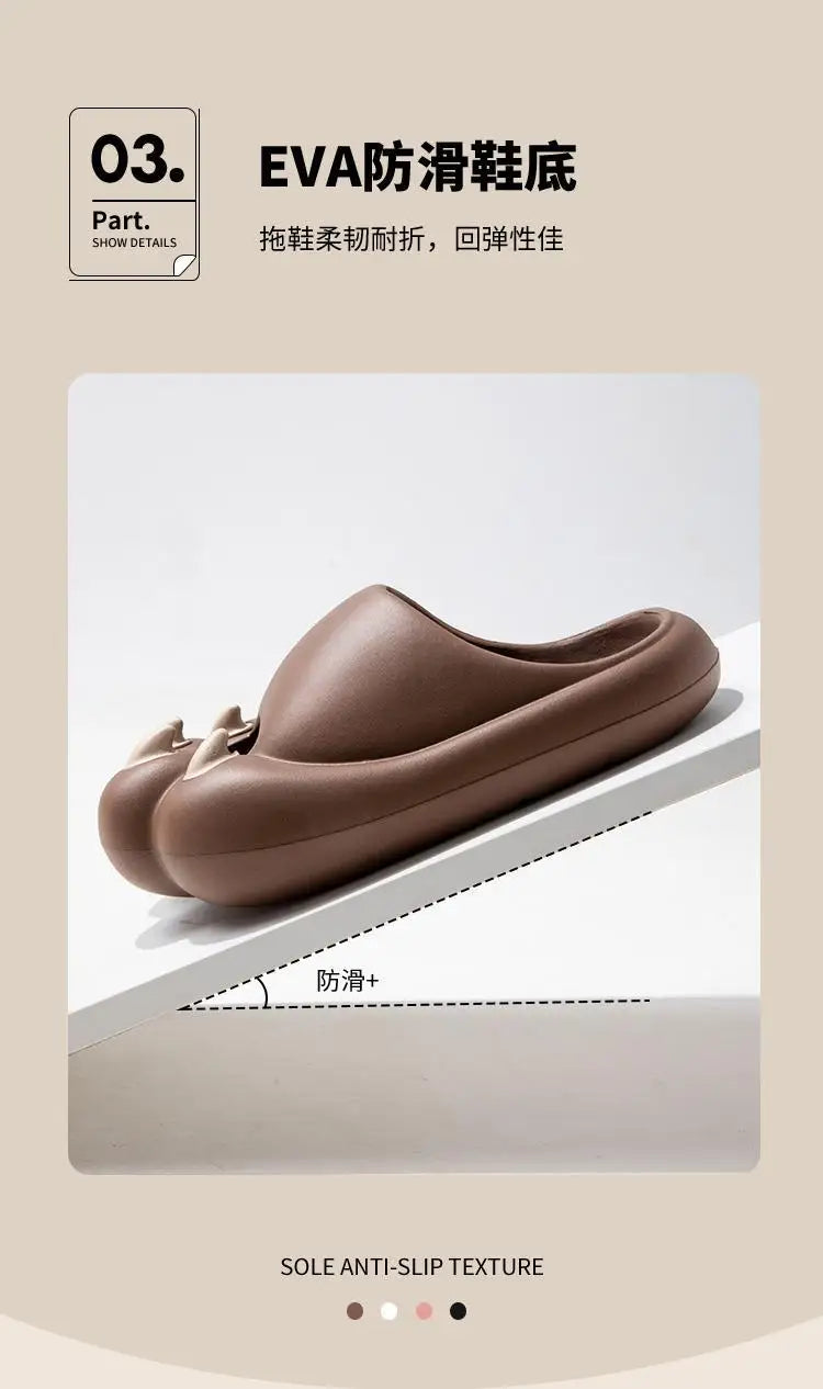 Cat Paw Slippers – Women's Lightweight EVA Summer Sandals