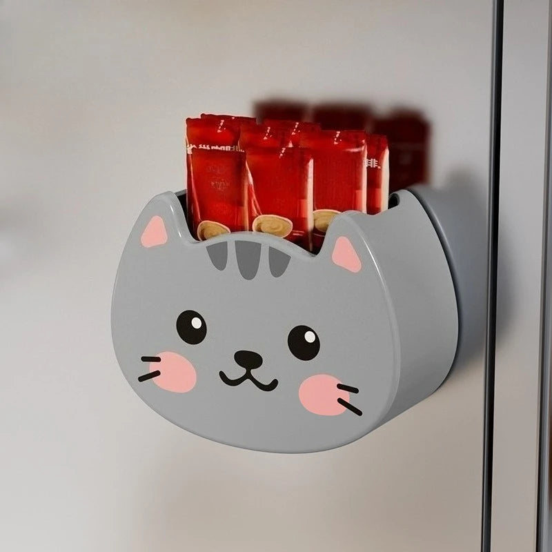 Kawaii Cat Magnetic Storage Box