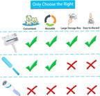 Rouleau anti-poils blanc, pictogrammes de sélection et d’usage