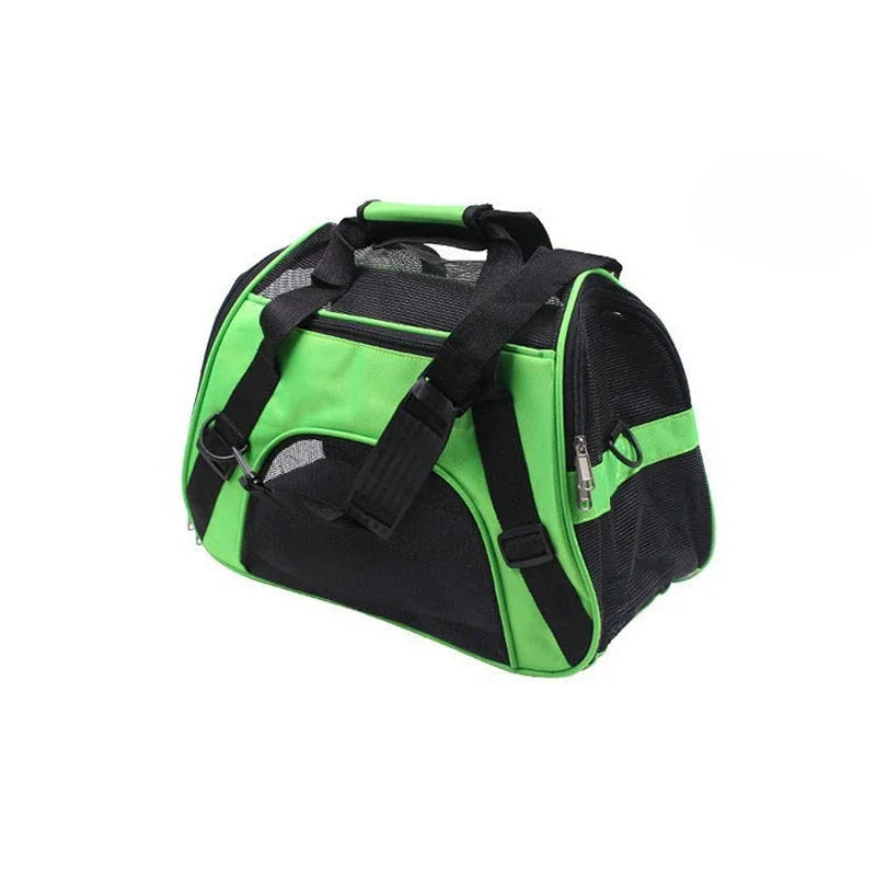 Sac de Transport Chat & Chien – Nylon Respirant Pliable S/M/L