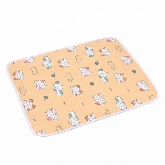 Coussin Rafraîchissant Été Ice Silk & Latex pour Chat & Chien – Antidérapant