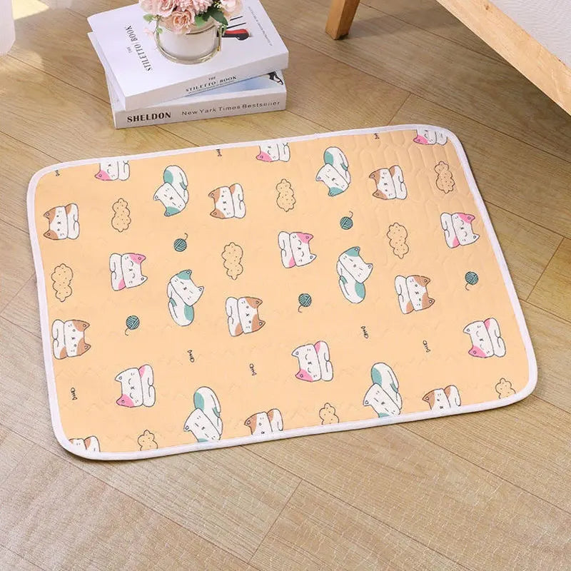 Coussin Rafraîchissant Été Ice Silk & Latex pour Chat & Chien – Antidérapant