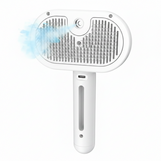 Brosse Vapeur Démêlante 3-en-1 pour Chat & Chien