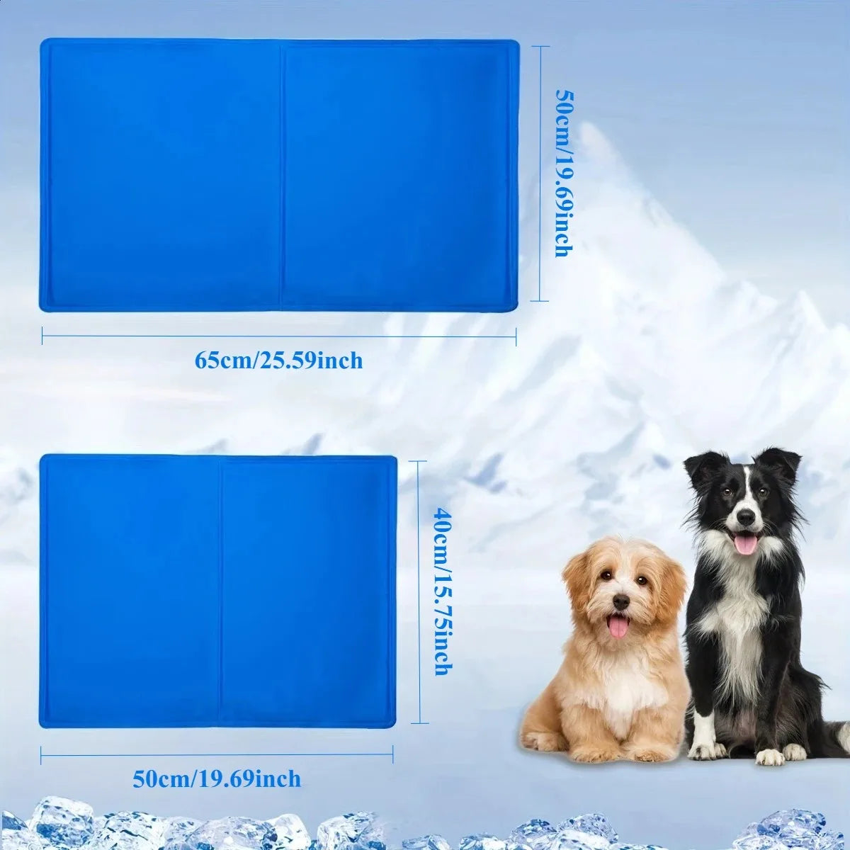Tapis Rafraîchissant Gel pour Chat & Chien – Cooling Pad Été