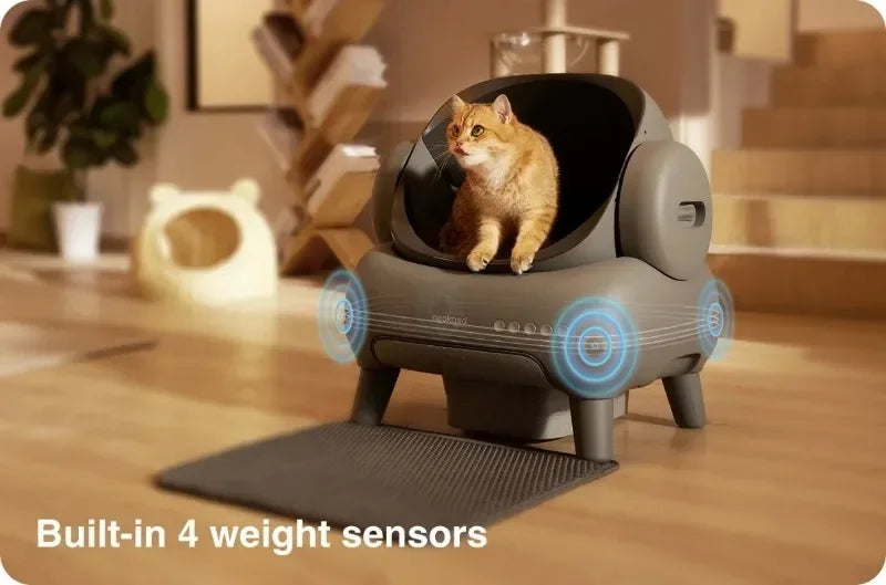 Litière Automatique Autonettoyante Neakasa M1 — Open-Top, Contrôle App, Ultra-Silencieuse