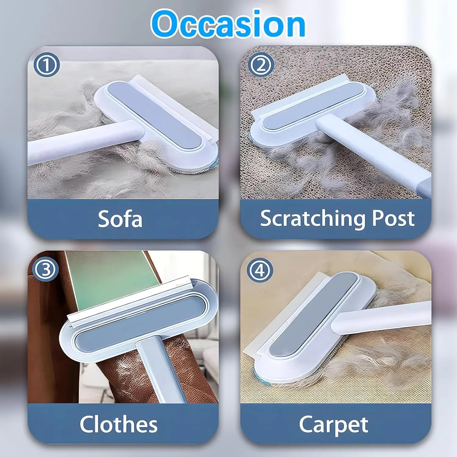 Brosse Anti-Poils Réutilisable pour - Canapé, Tapis, Vêtements