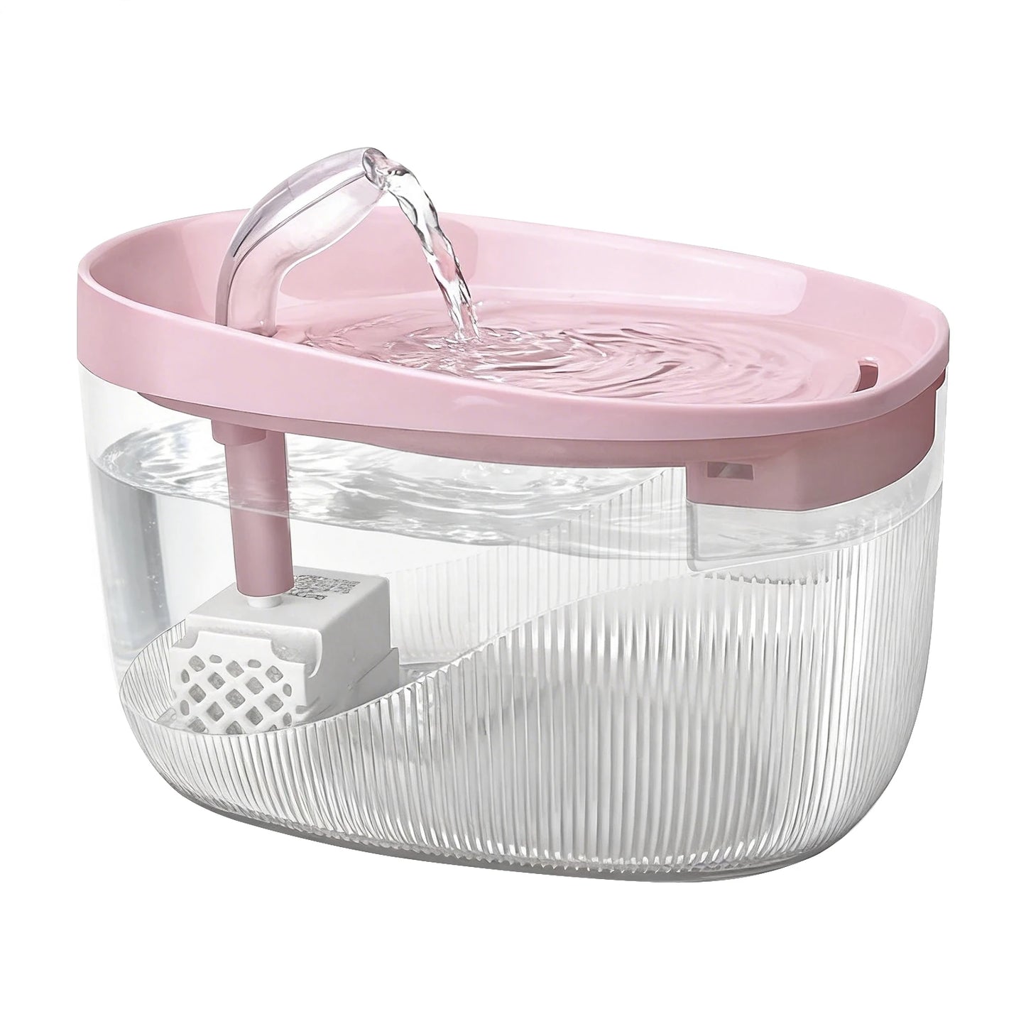 Fontaine à eau automatique pour chat — 2,2L, USB, multi-modes