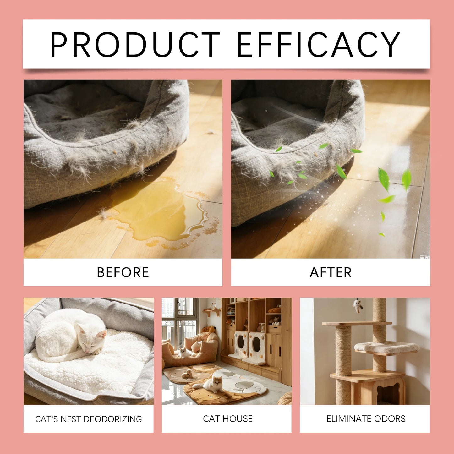 Spray Éliminateur d'Urine pour Chat et Chien – 120ml | EelJoy