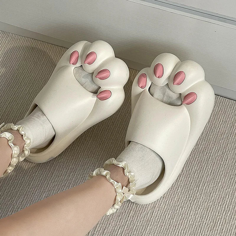 Cat Paw Slippers – Women's Lightweight EVA Summer Sandals
