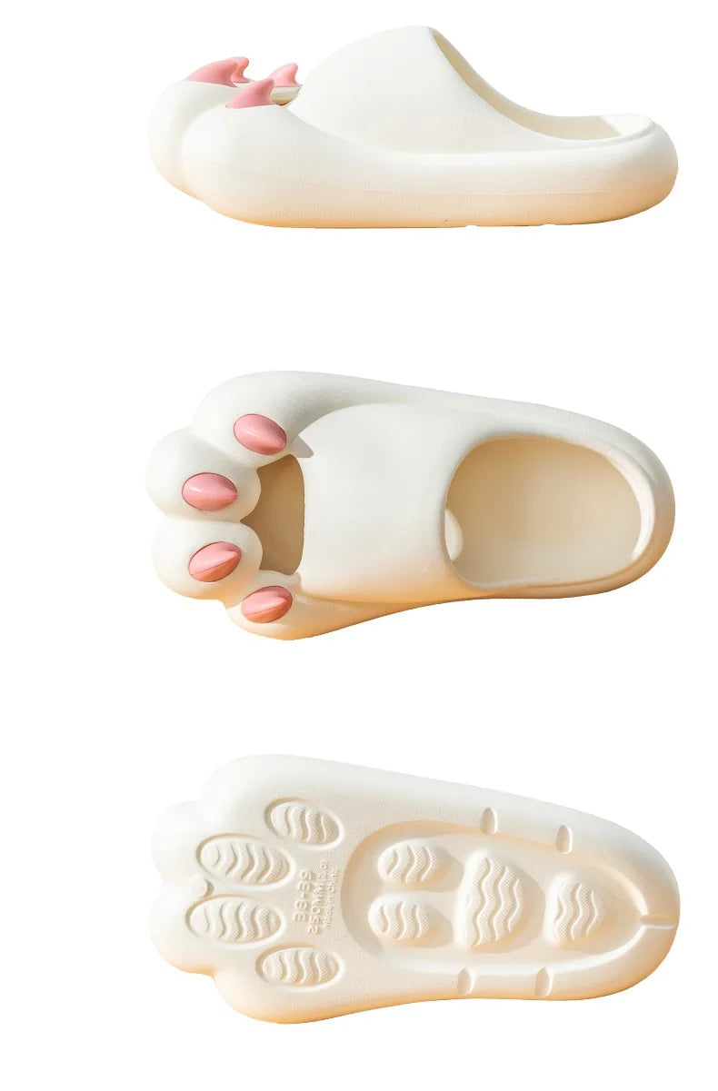 Cat Paw Slippers – Women's Lightweight EVA Summer Sandals