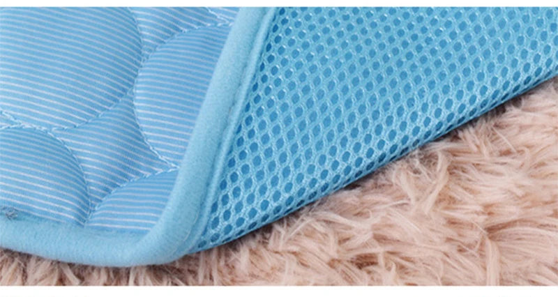 Tapis Rafraîchissant pour Chat et Chien — Couverture Respirante Été, Toutes Tailles
