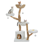 Multi-Level Cat Tree with Scratching Posts & Sleeping Areas