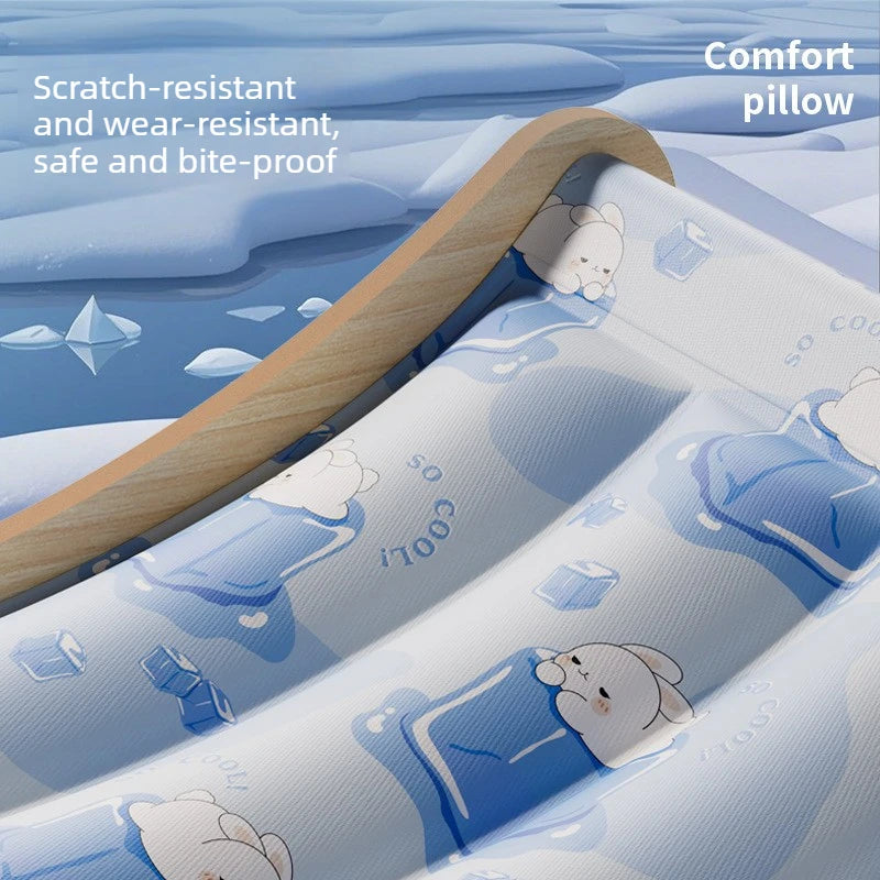 Tapis Rafraîchissant & Hamac pour Chat — Confort Été