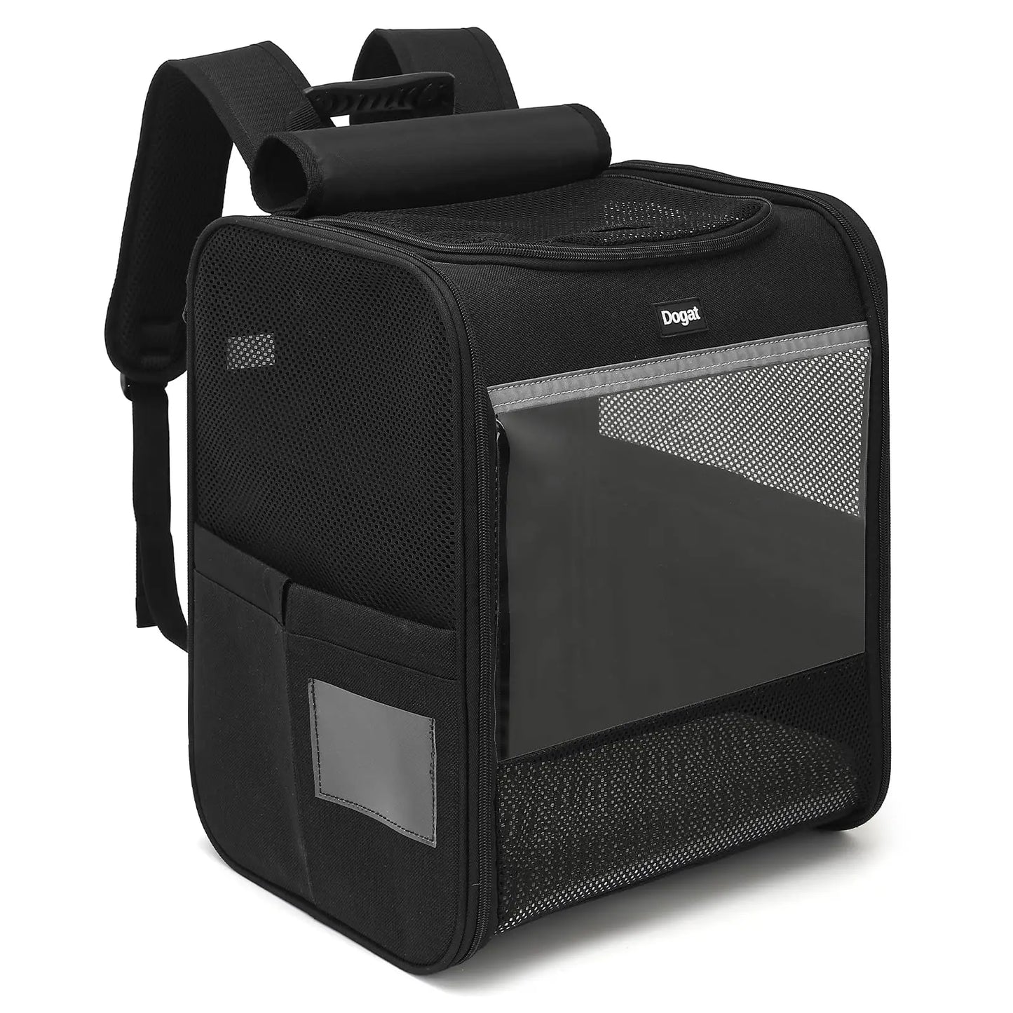 Sac à Dos de Transport Chat & Chien – Respirant, Pliable, jusqu'à 10 kg (34×27×40 cm)