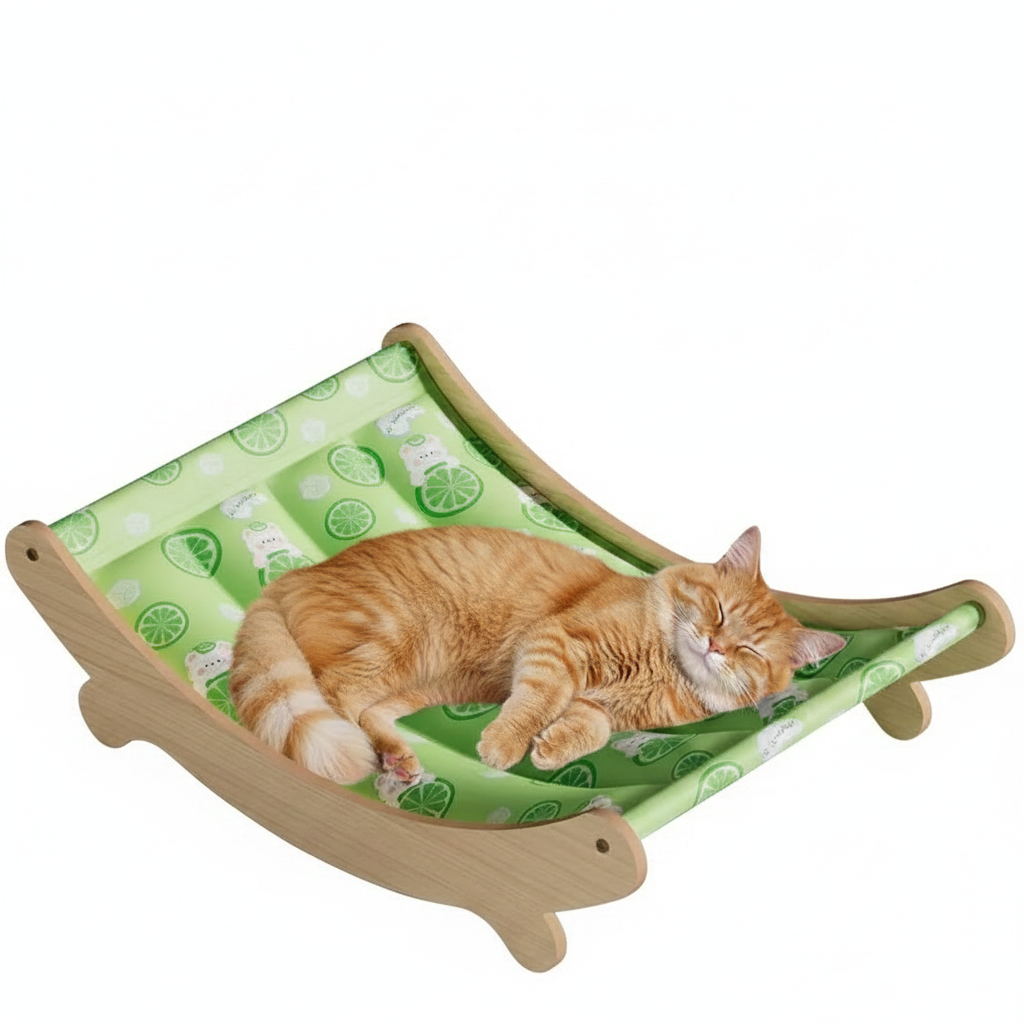 Tapis Rafraîchissant & Hamac pour Chat — Confort Été