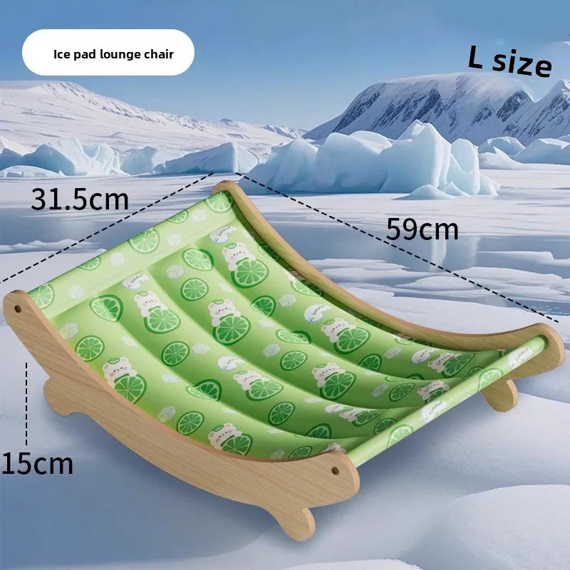 Tapis Rafraîchissant & Hamac pour Chat — Confort Été