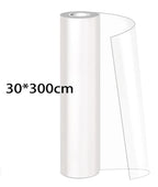 Rouleau de ruban protège-meubles transparent PVC, format 30×300 cm