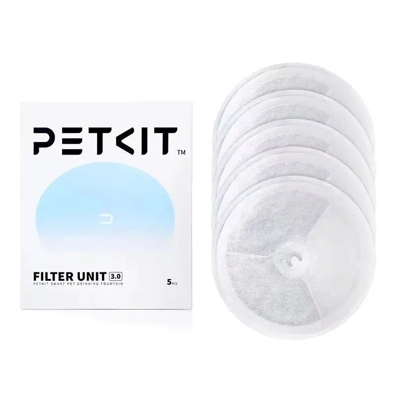 Filtres PETKIT 3.0 pour fontaines Eversweet et Solo – lot de 5