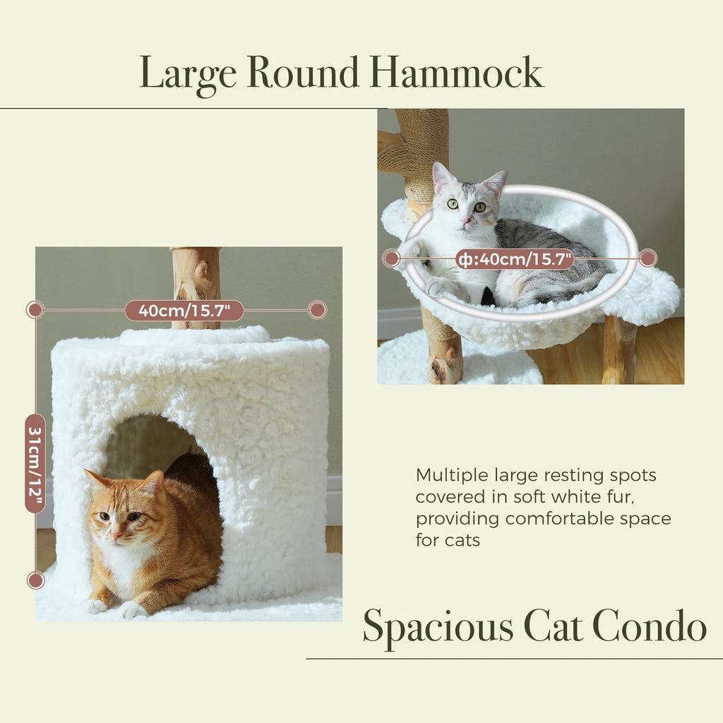 Multi-Level Cat Tree with Scratching Posts & Sleeping Areas