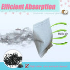 Filtre en maille grise au charbon actif, pour absorber les odeurs