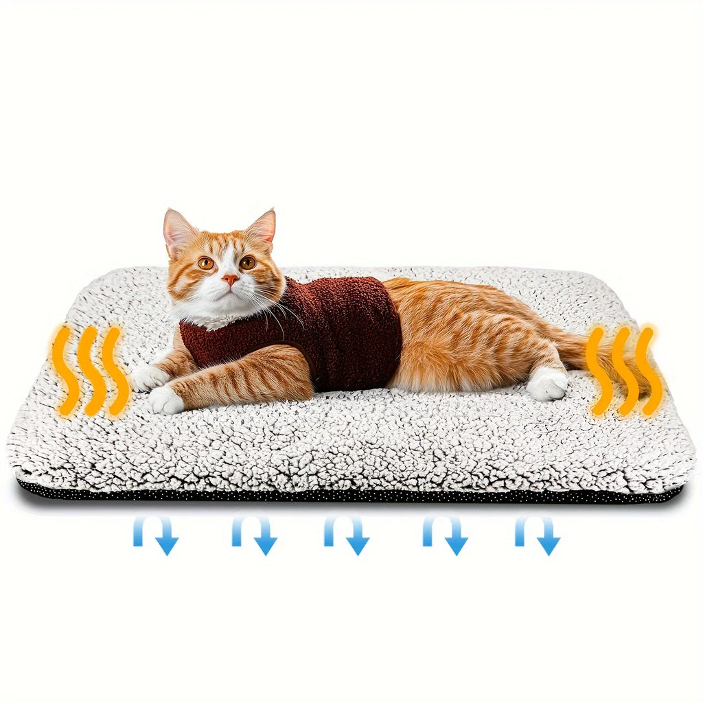 Tapis thermique lavable pour chat et chien