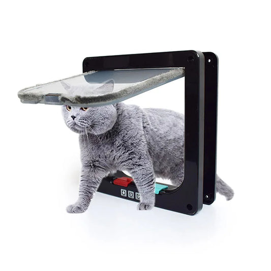 Chatière à battant bidirectionnelle – Porte pour chat et chien S/M/L