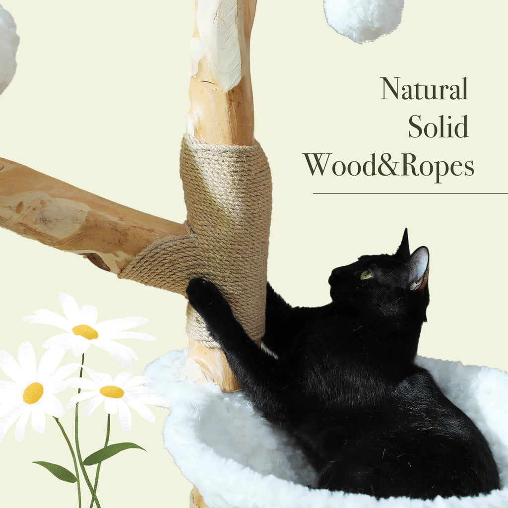 Multi-Level Cat Tree with Scratching Posts & Sleeping Areas