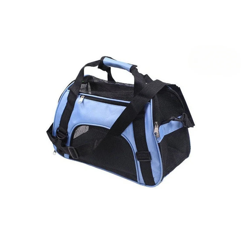Sac de Transport Chat & Chien – Nylon Respirant Pliable S/M/L