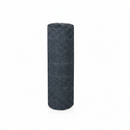 Tapis griffoir adhésif en sisal gris foncé, rouleau cylindrique.