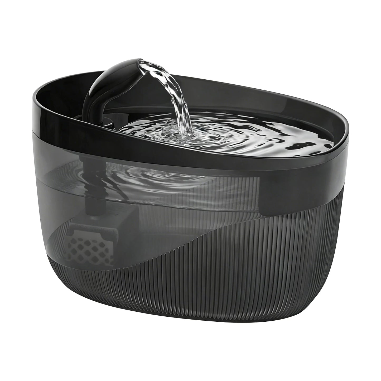 Fontaine à eau automatique pour chat — 2,2L, USB, multi-modes