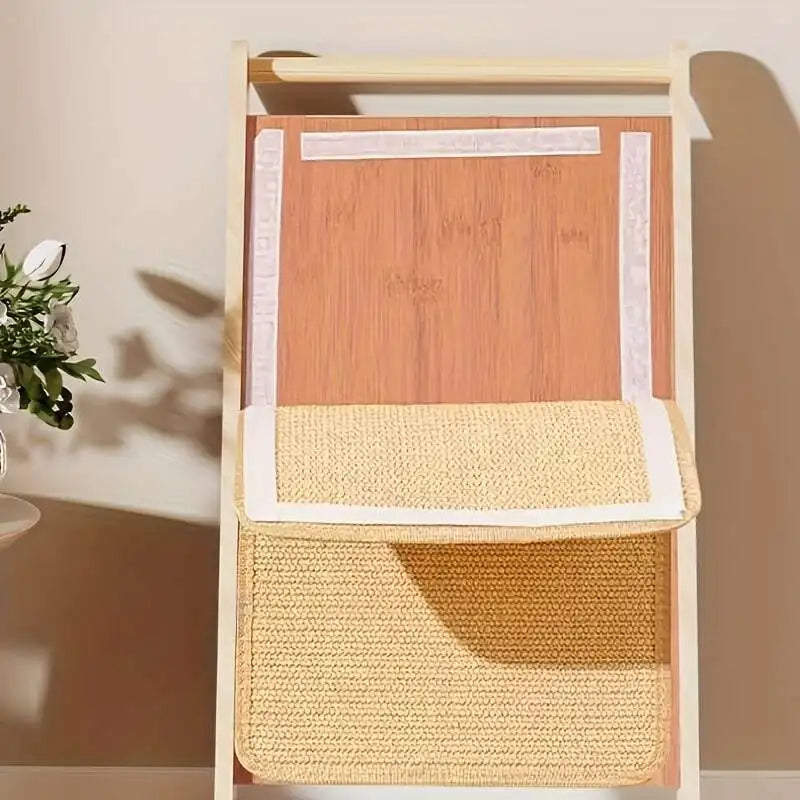 Griffoir en corde de chanvre – Tapis grattoir naturel pour chat