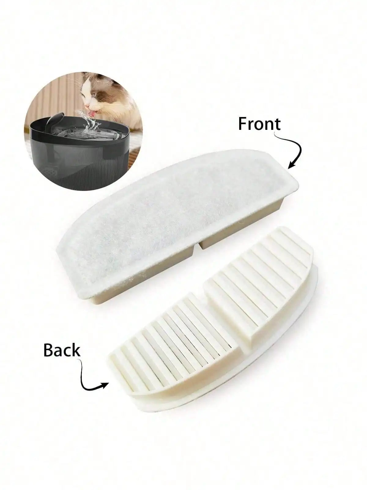 Fontaine à eau automatique pour chat — 2,2L, USB, multi-modes