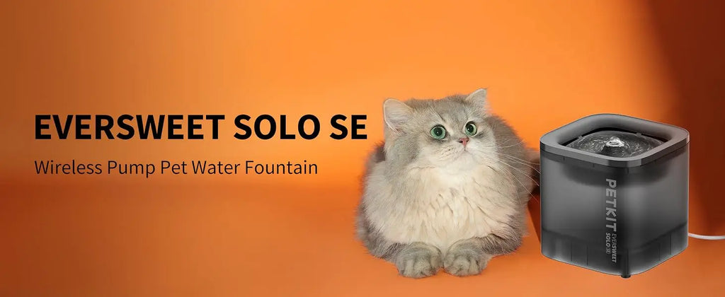 Fontaine à eau PETKIT pour chat 1,85 L avec pompe sans fil