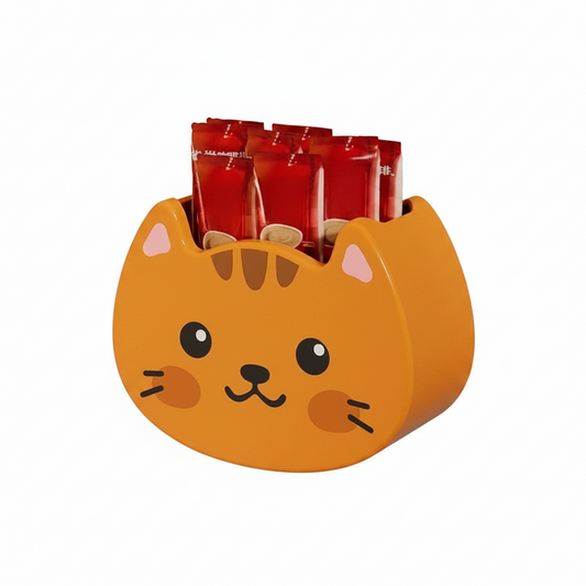 Boîte de Rangement Magnétique Chat Kawaii
