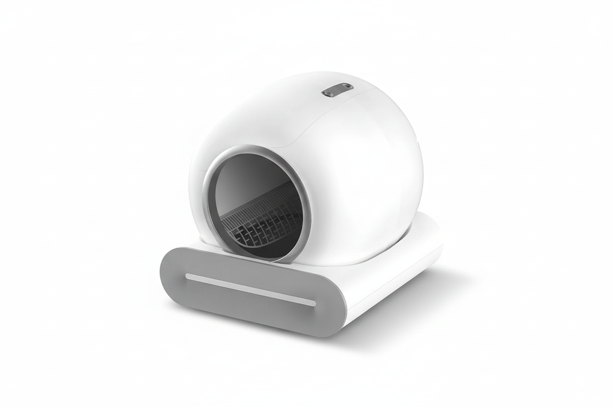 litière sur fond blanc tonepie