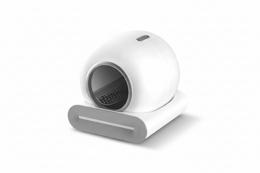 Tonepie 65L Automatic Litter Box - Smart Self-Cleaning with Odor-Controlling Curtain
