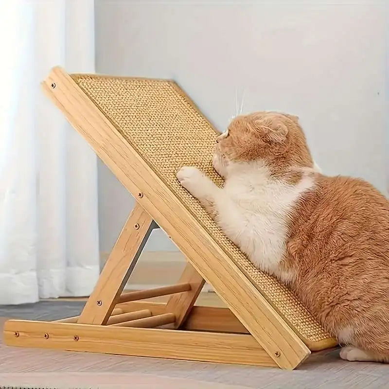 Griffoir en corde de chanvre – Tapis grattoir naturel pour chat