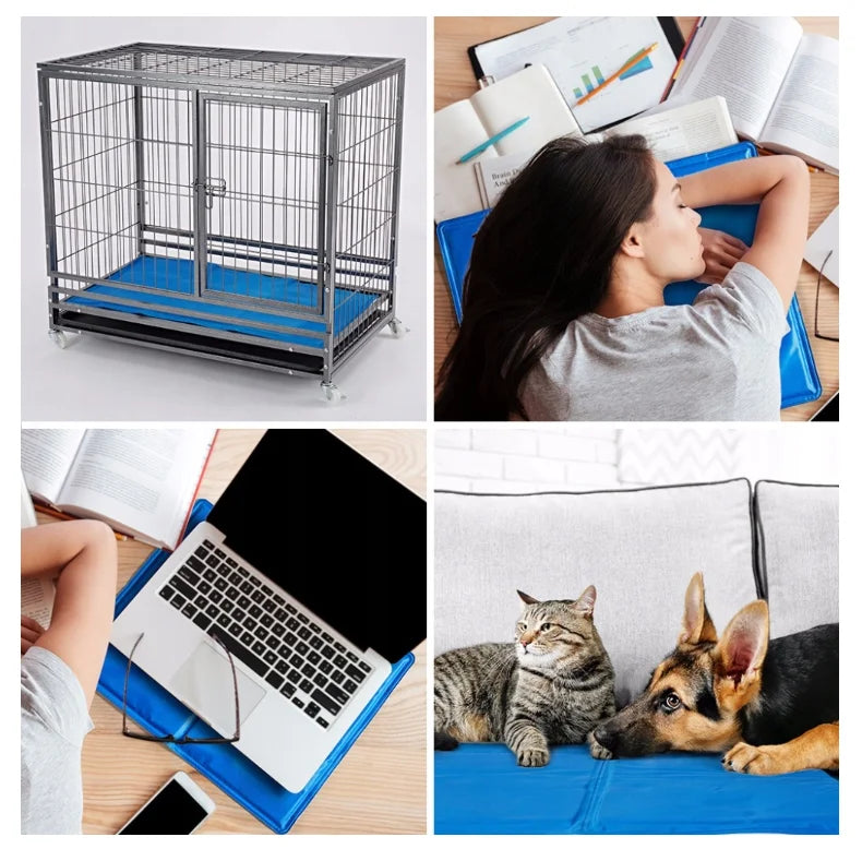 Tapis Rafraîchissant Chat et Chien – Gel Auto-Refroidissant, Imperméable